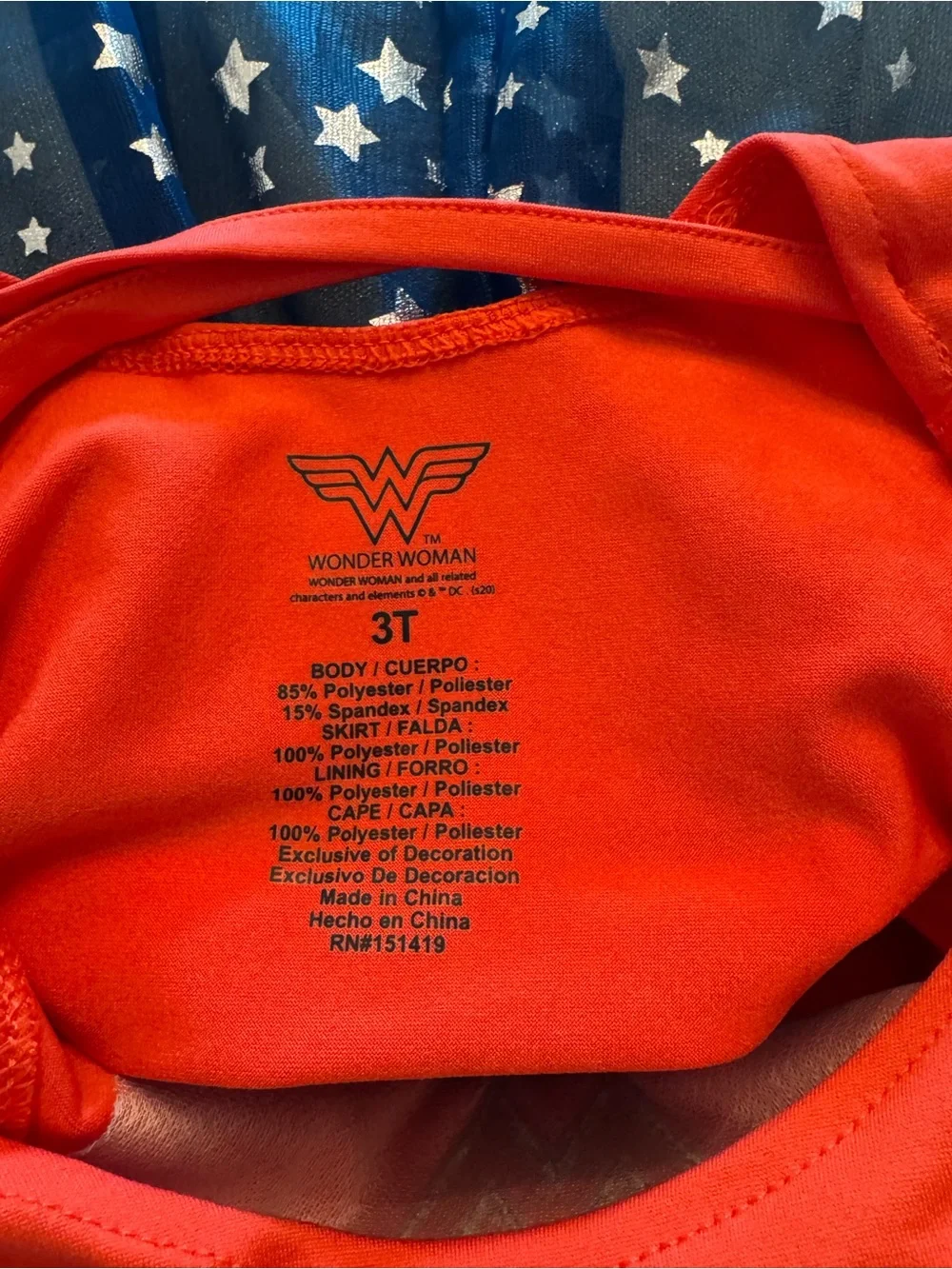 Wonder Woman Costume Dress